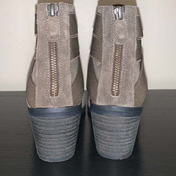 Eileen Fisher Women's Willis Suede Bootie.  Brown 7.5 - Picture 3 of 10